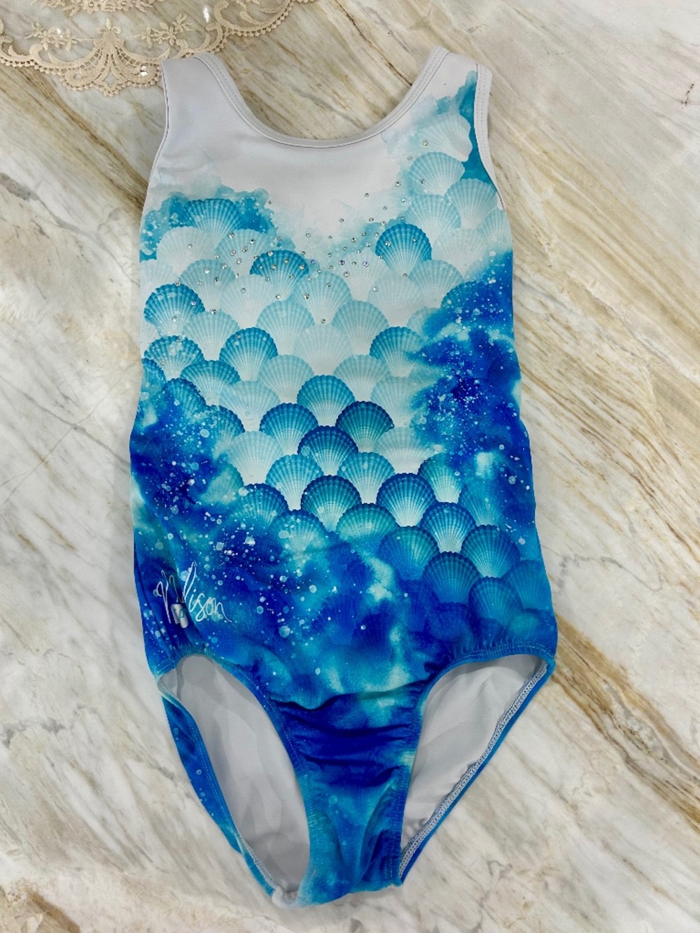Sylvia P EUC size 12 gymnastics leotard